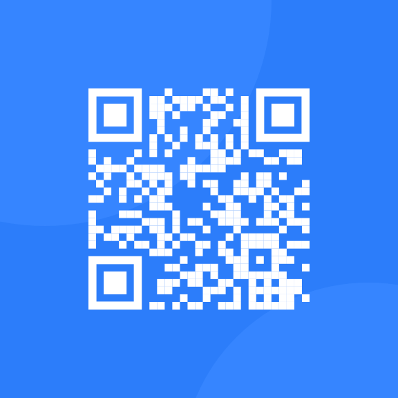 QR Code that links to the FrontEndMentor website